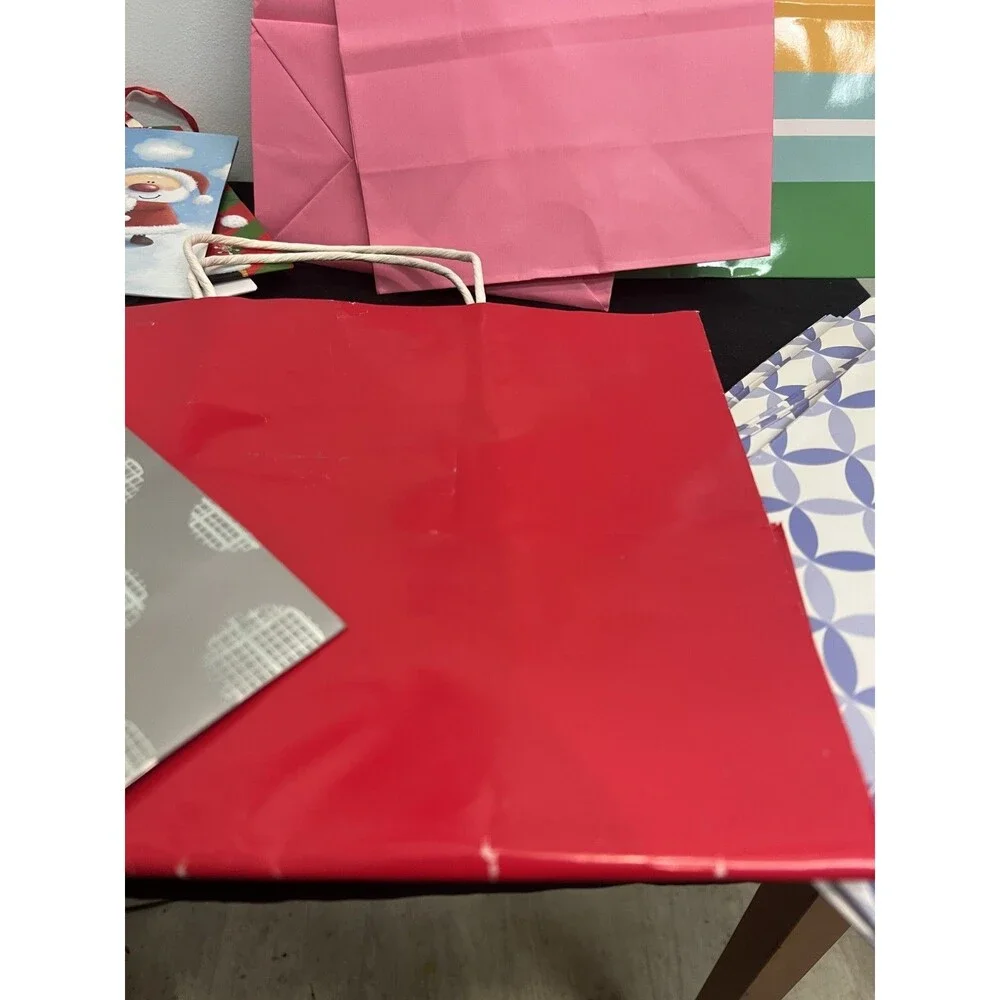 Lot of 23 Gift Bags – Mixed Sizes & Styles – Open Box – Never Used